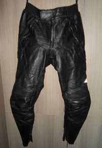 Мото штаны мотоштаны Hein Gericke кожаные размер 52 пояс 90см