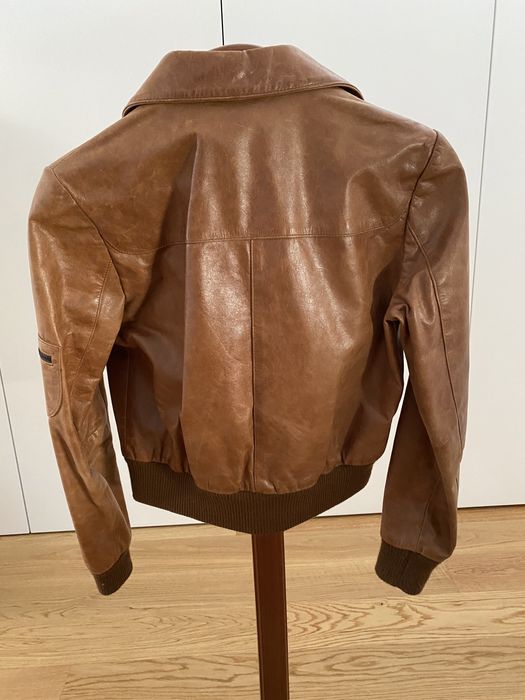 Casaco Jaqueta Cabedal