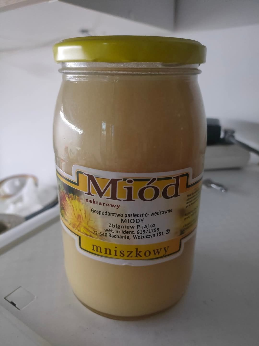 Miód mniszkowy 0.9
