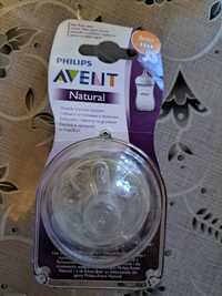 Smoczki avent natural 6+