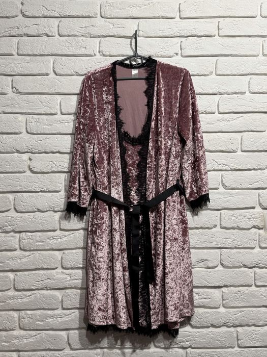 Піжама, комплект, пеньюар, нічнушка, халат