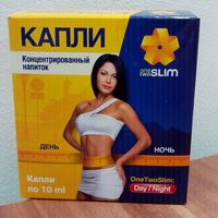 Капли One Two Slim Day/Night для нормализации веса