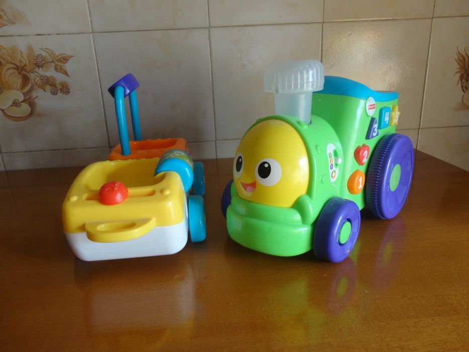 Comboio a pilhas para criança