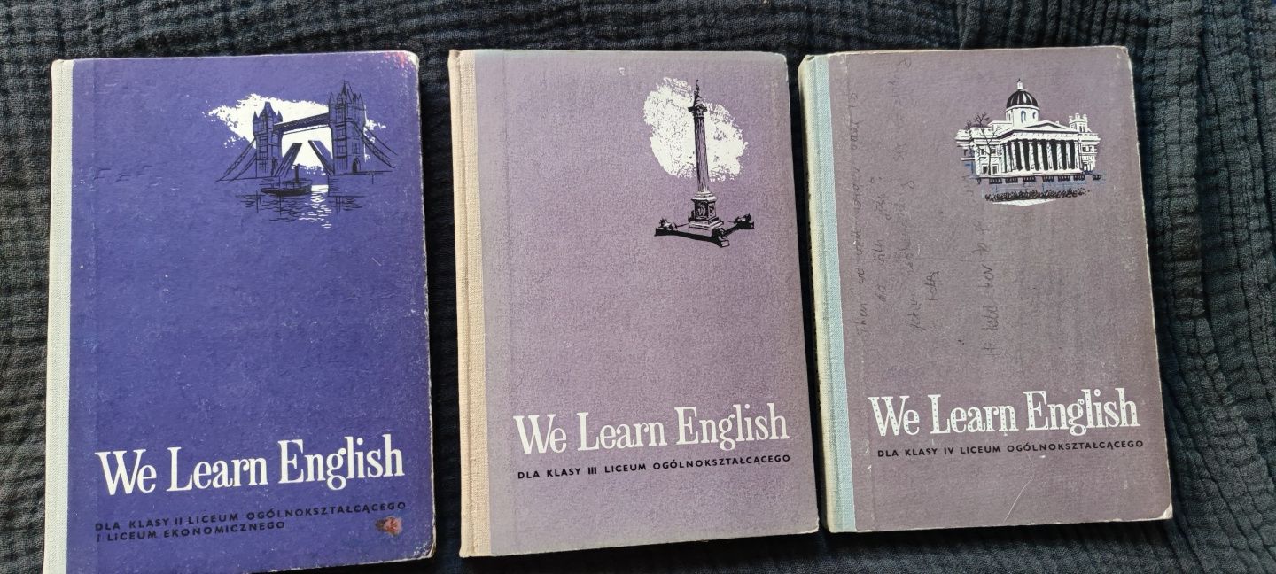 We learn english II, III i IV - podręcznik do j. angielskiego