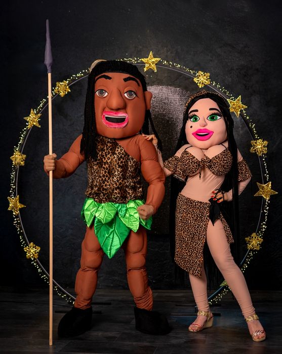 Тарзан і Амазонка шуточний стриптиз