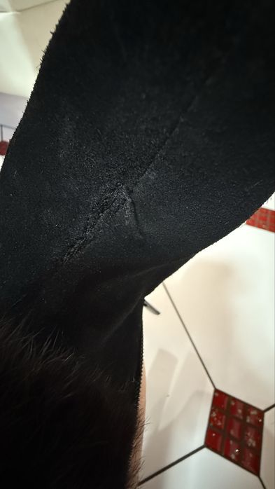 Ботильйони замш натур хутро