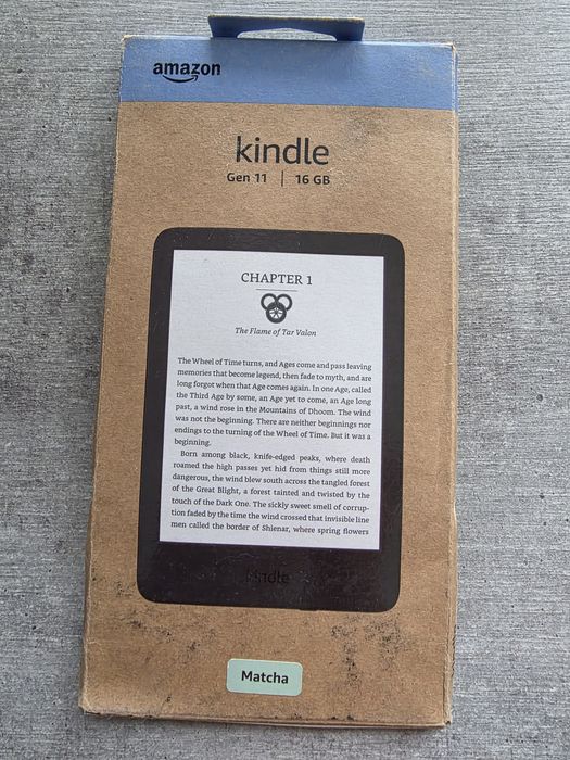 Kindle 11 покоління. 2024. Новий. Запакований. 16 гб. Зелений.Гарантія