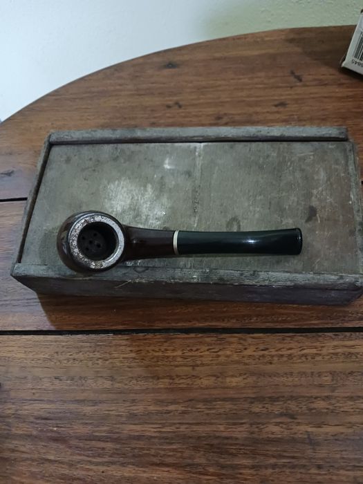 Cachimbo antigo de madeira