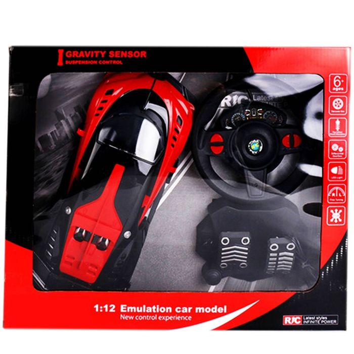 Samochód Rc Zdalnie Sterowany Duże Auto Kierownica Pedały