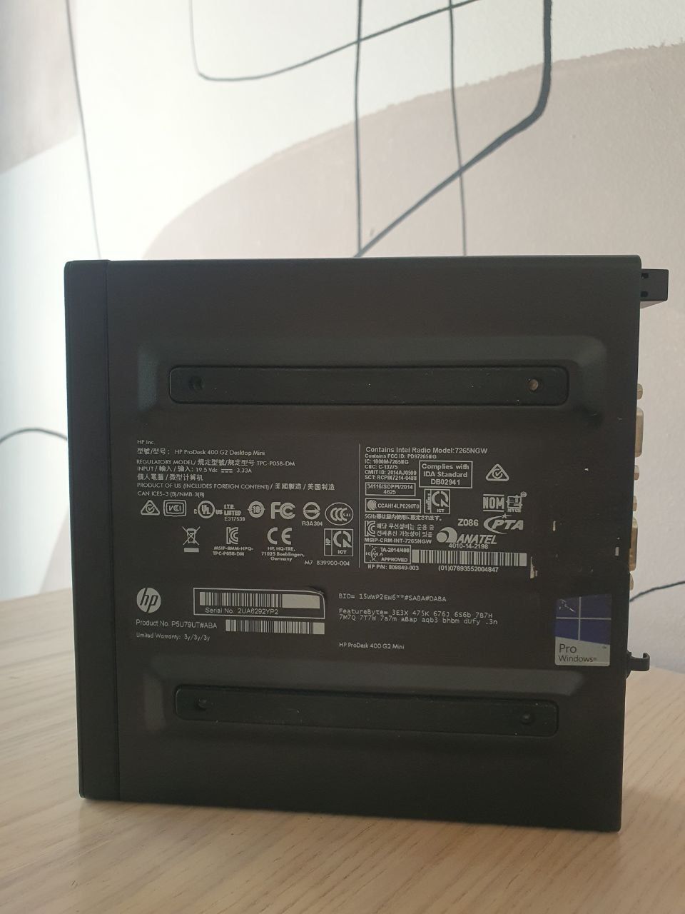 Мини пк компьютер неттоп HP Prodesk Elitedesk I3 6100T I5 6500T DDR4