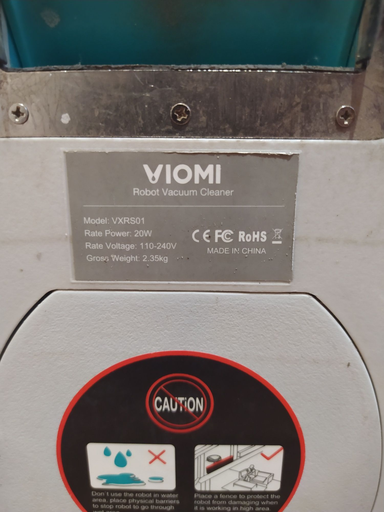 Роботпилосос xiomi viomi robot vacuum cleaner