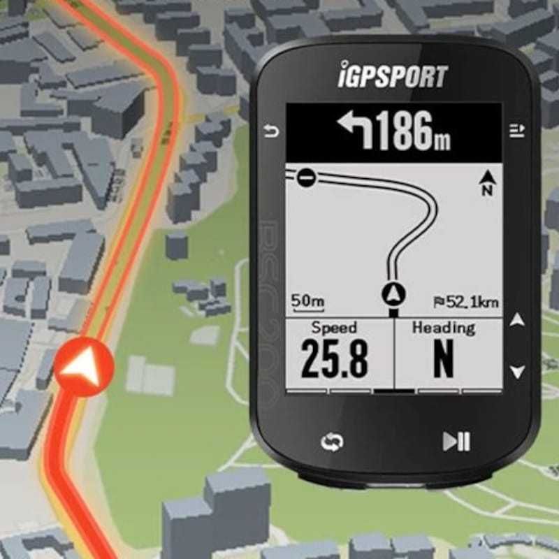 IGPSPORT BSC200 Bluetooth/ANT+ GPS Preto