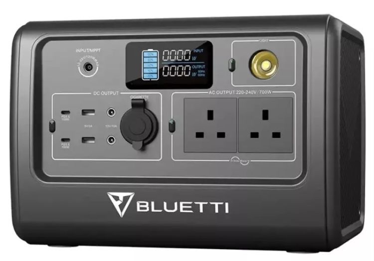 Нова Зарядна станція Bluetti EB70, 1000 Вт, 716 Вт * год