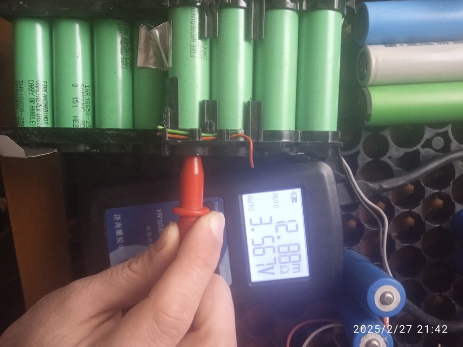 Акумуляторна збірка 2s10p, Samsung 25r.2023рік