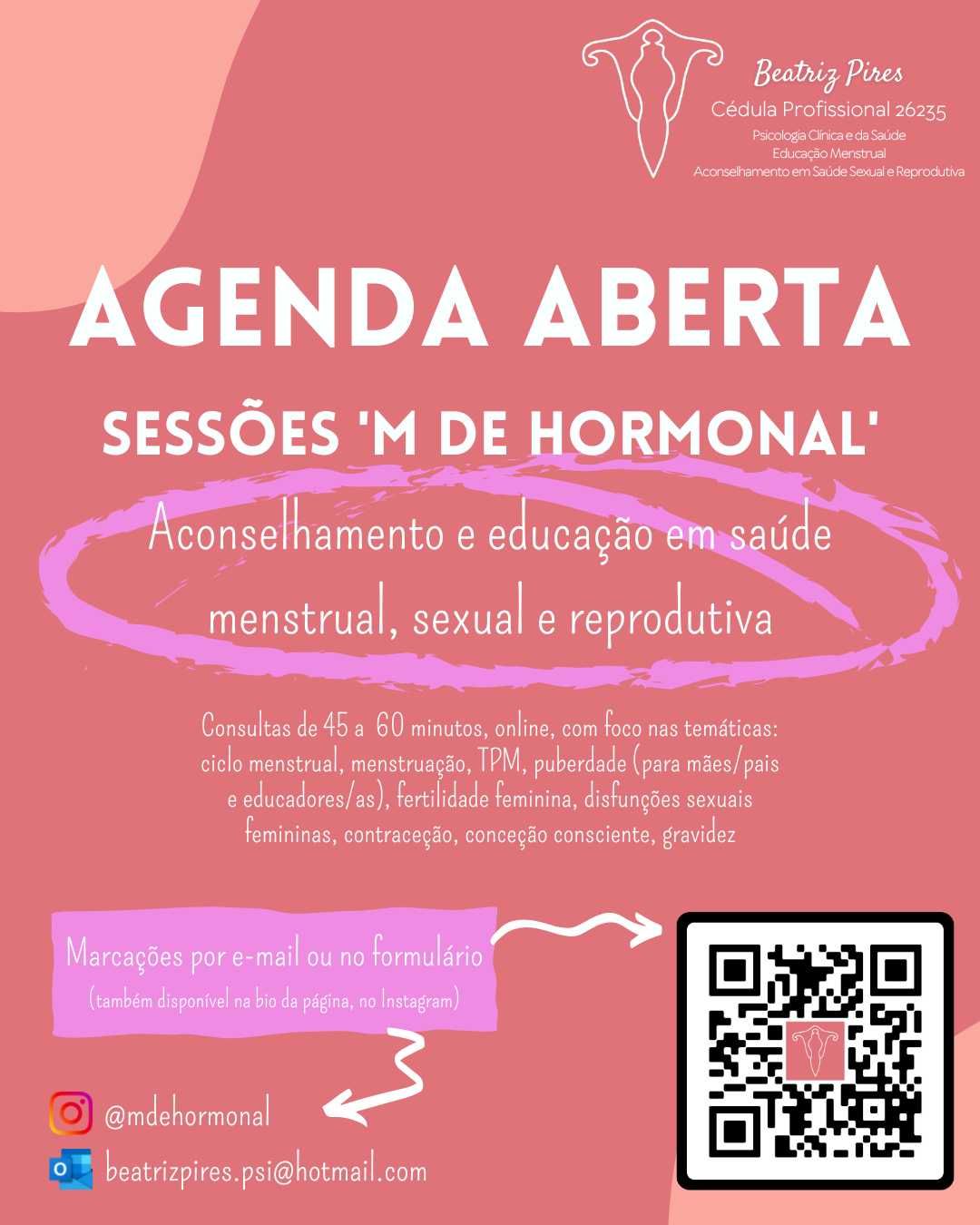 Aconselhamento em Saúde Menstrual e Reprodutiva