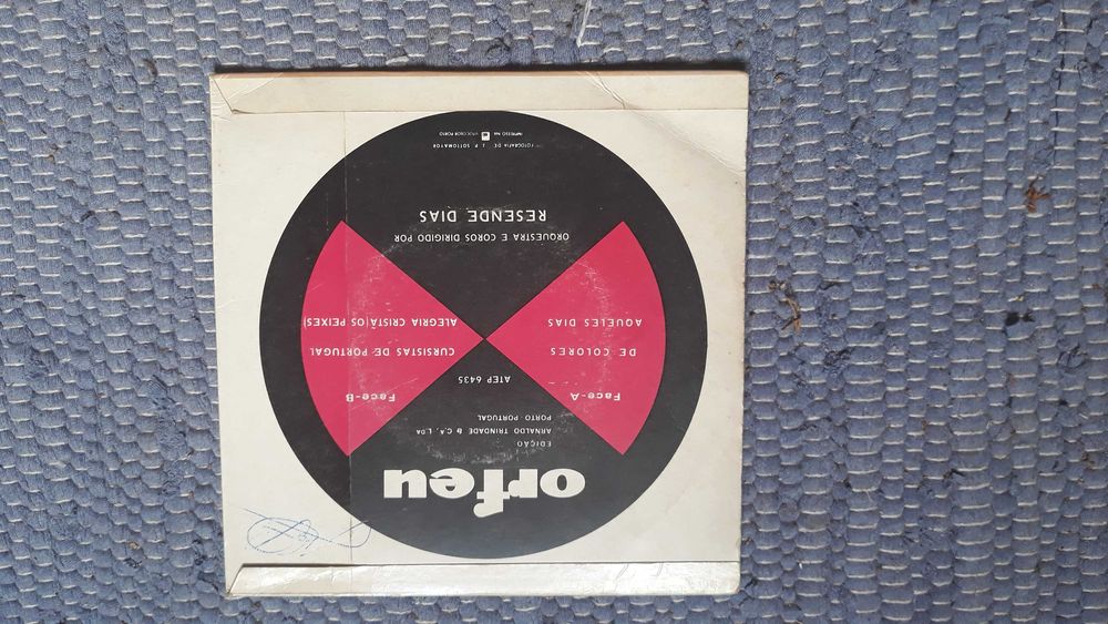 Resende Dias - De colores - single vinil - portes incluídos