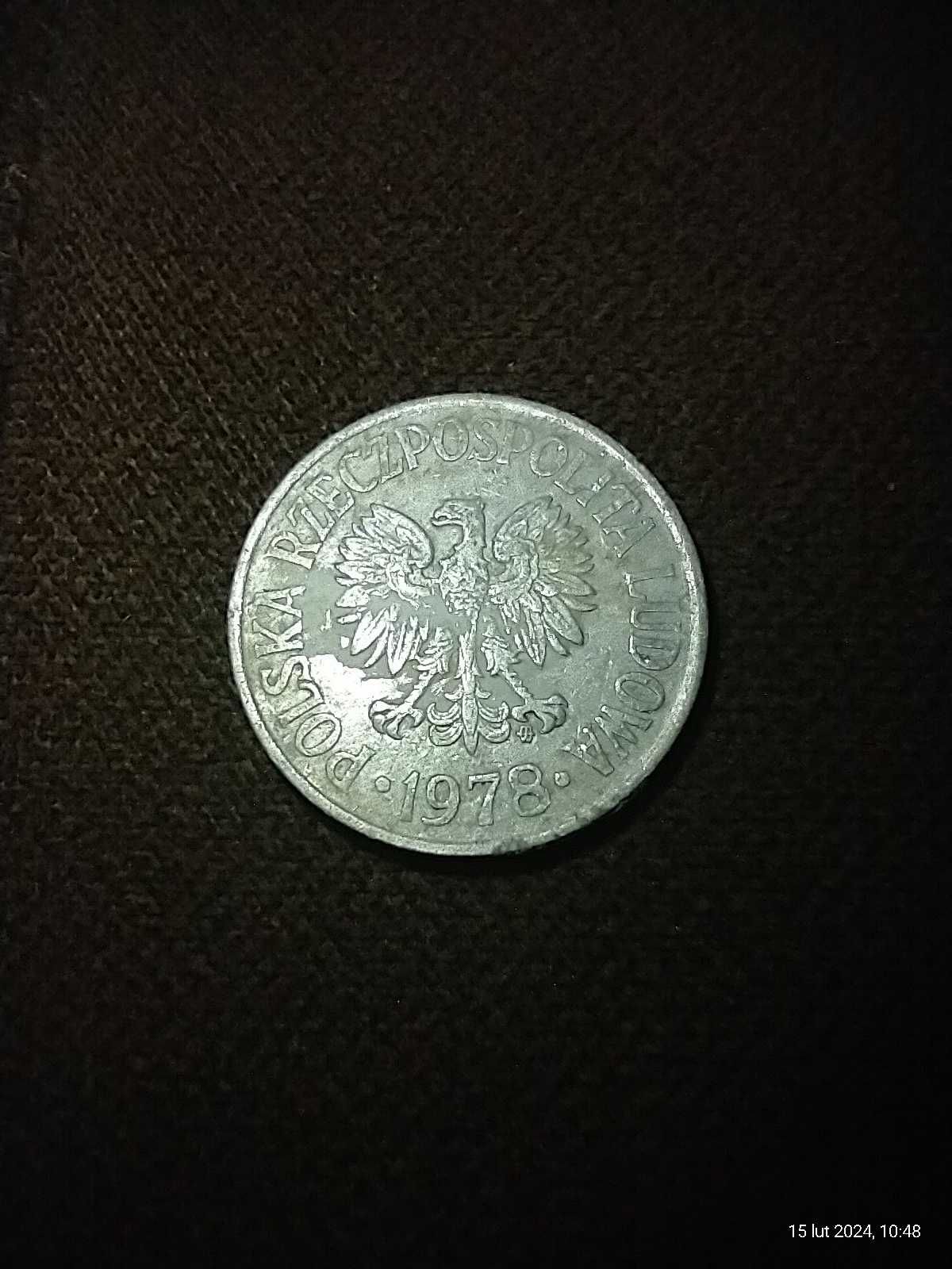 Moneta 50 groszy z 1978 roku