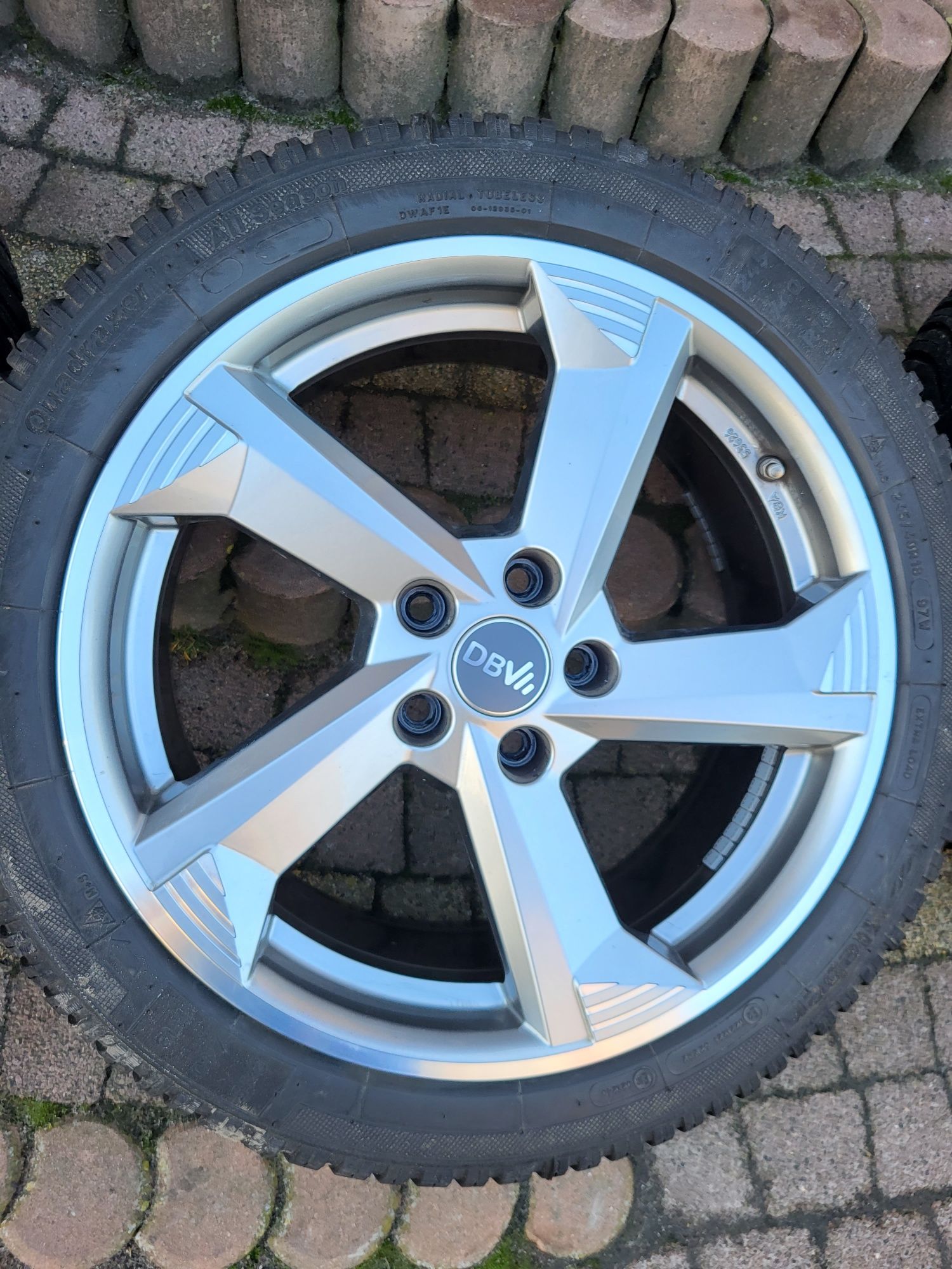 Felgi DBV 18" 5x112 245/40/18 Kleber Wielosezonowe Audi/Skoda/Seat