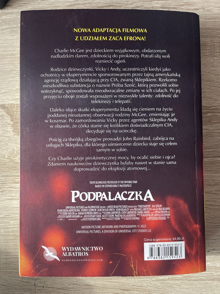 Podpalaczka Stephen King