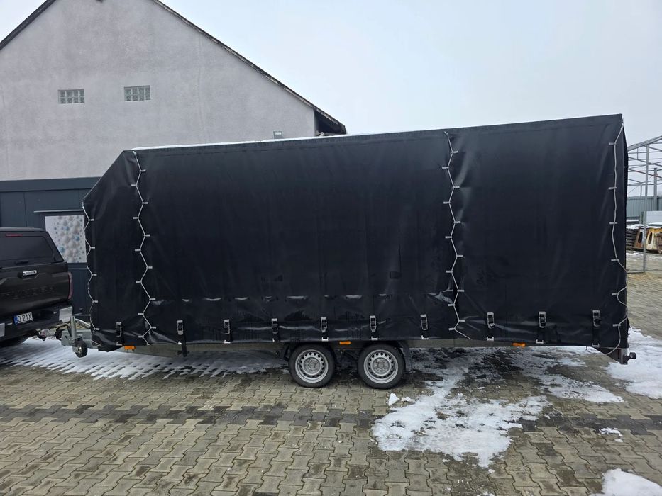 Besttrailers Warrior  Wyciągarka elektryczna z akumulatorem, najazdy aluminiowe. Faktura VAT