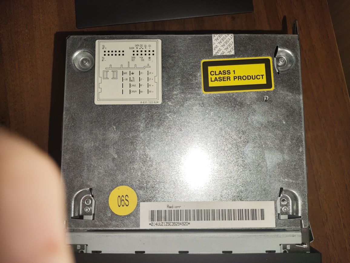 Штатная магнитола VW RCD200 2DIN CD ОРИГИНАЛ Blaupunkt