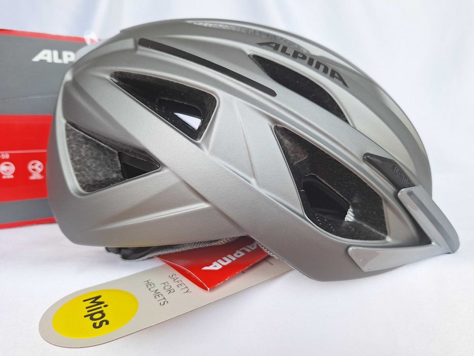 Kask rowerowy Alpina Gent Mips Darksilver Matt M 55-59cm