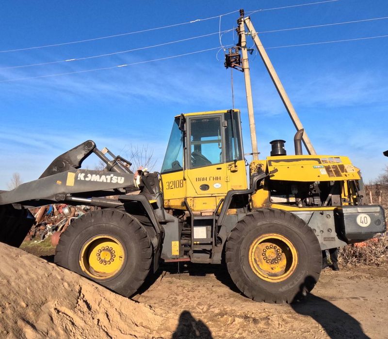 Разборка погрузчика  Komatsu WA 250-6