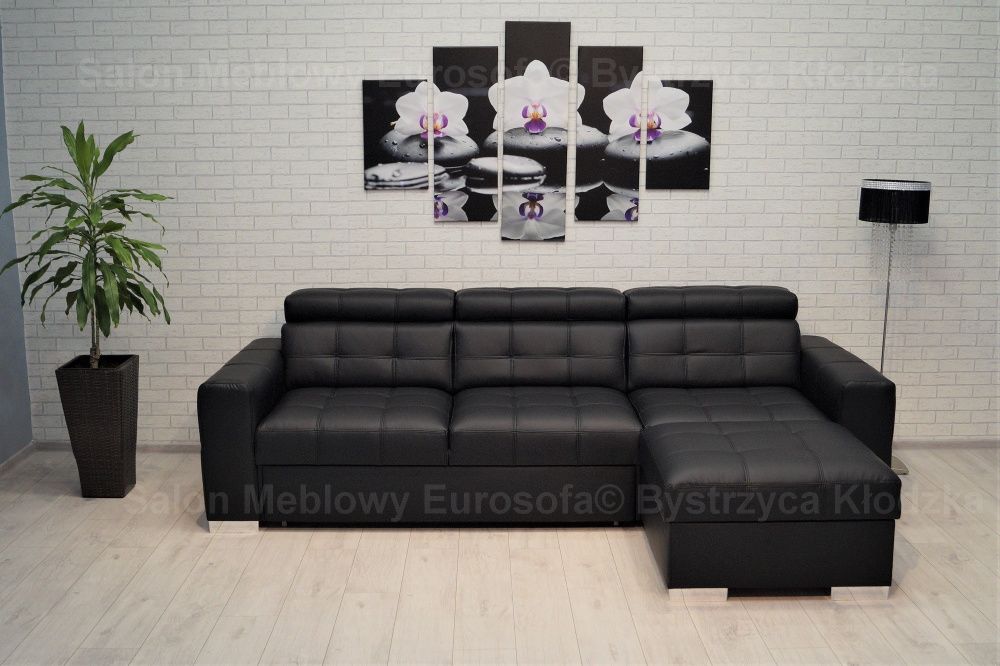 270x164 Narożnik ze skóry naturalnej 100%, rogówka sofa kanapa SKÓRA