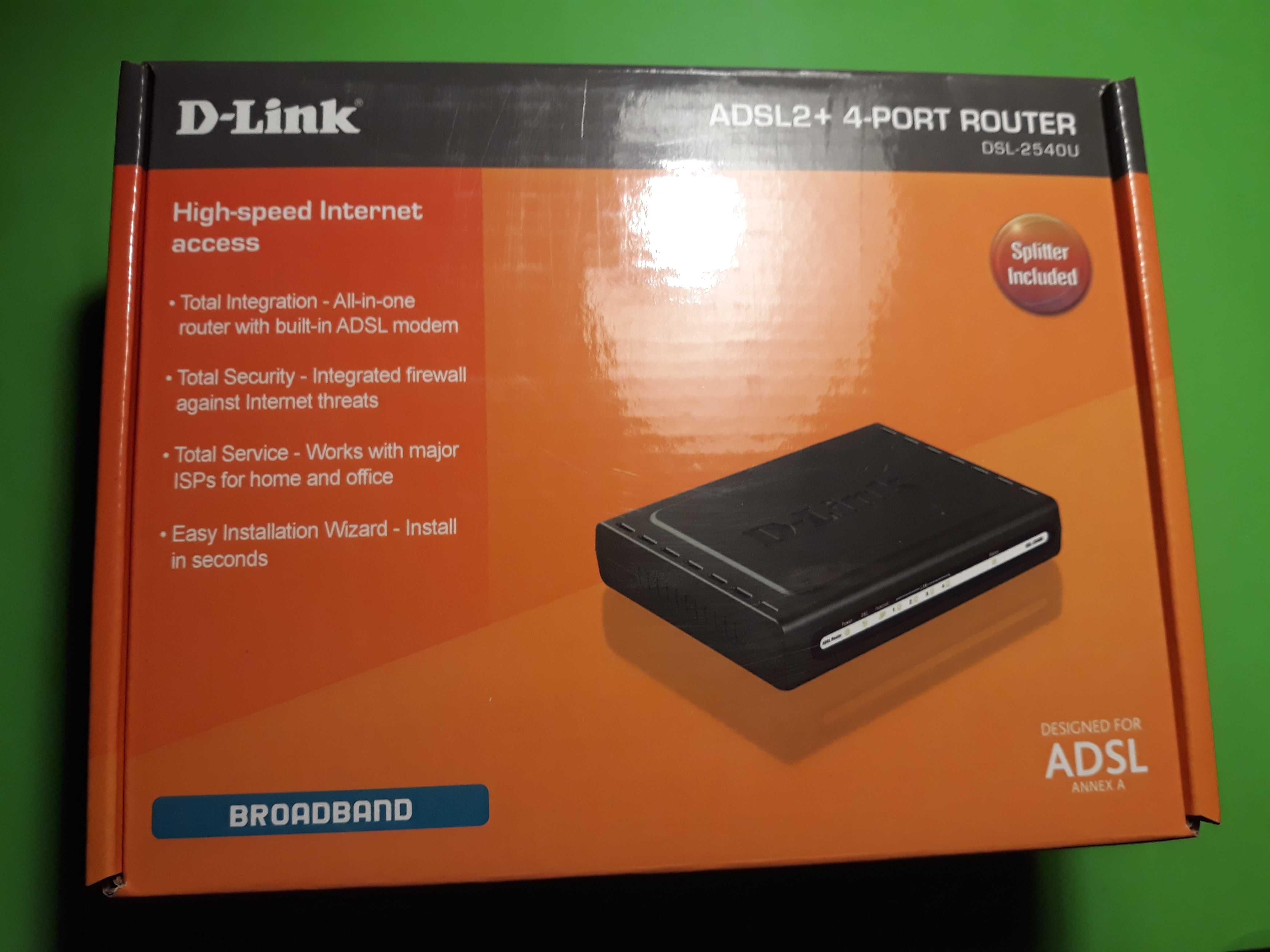 Роутер D-Link DSL-2540U