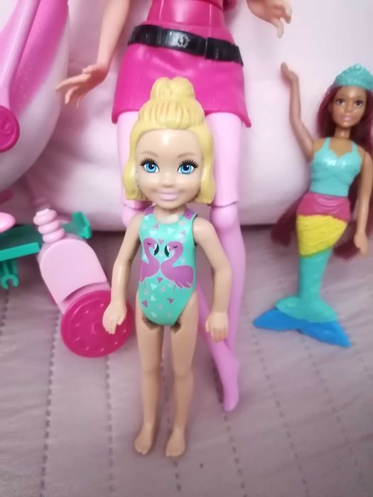 Lalki i delfin zestaw