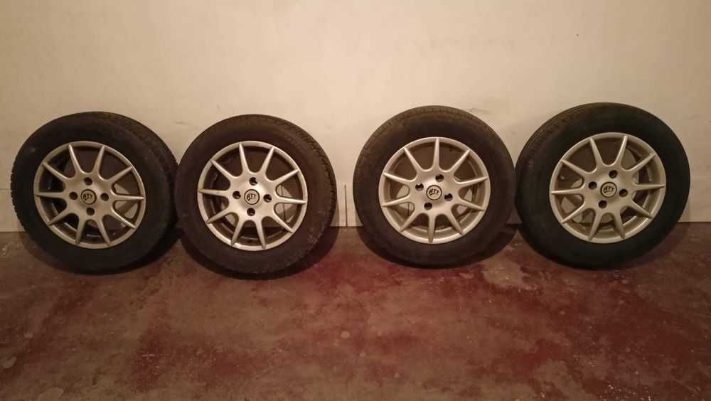 4 Alufelgi 14" cali wraz z 4 oponami