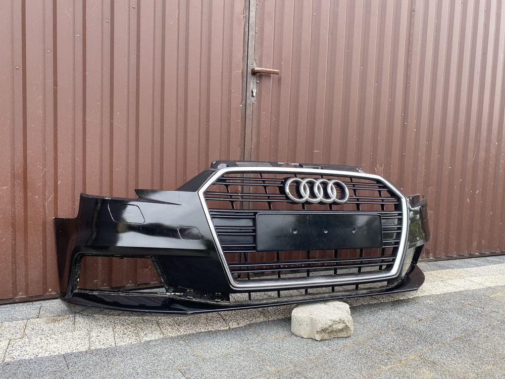 Audi A3 8V Lift 16- LY9B Zderzak Przód Przedni PDC BDB WYSYŁKA 24H