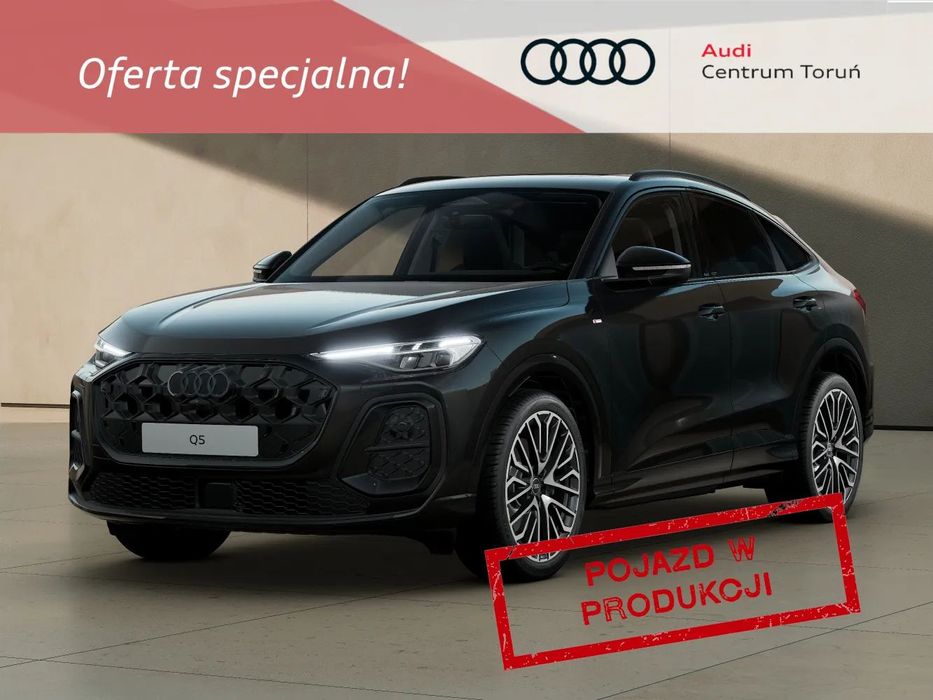 Audi Q5 Sportback Panorama z finkcją szyberdachu | MATRIX LED | kamera 360 | ACC |