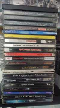 varios cd´s de metal e outros generos