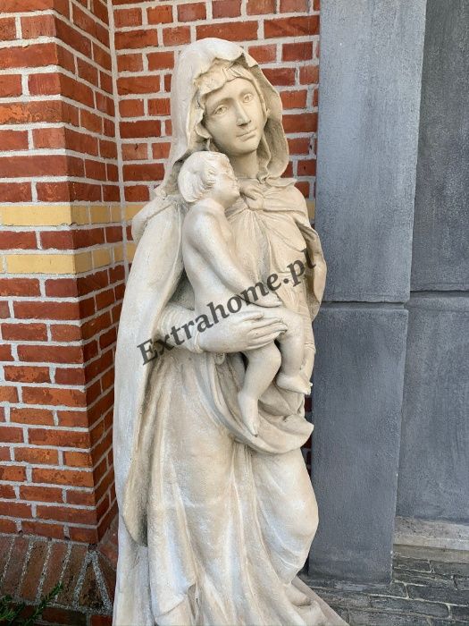 Maryja, Matka Boska i Dzieciątko Jezus rzeźba z brązu H130cm