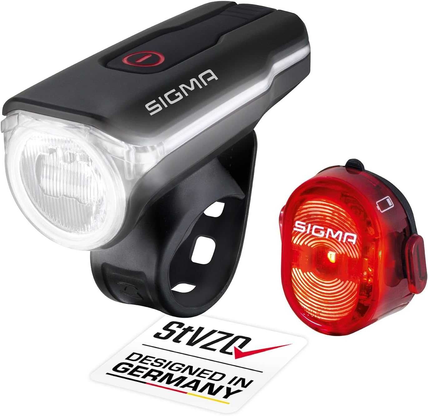 Велофара Sigma Sport Aura 60 USB / Nugget II Set (17750)