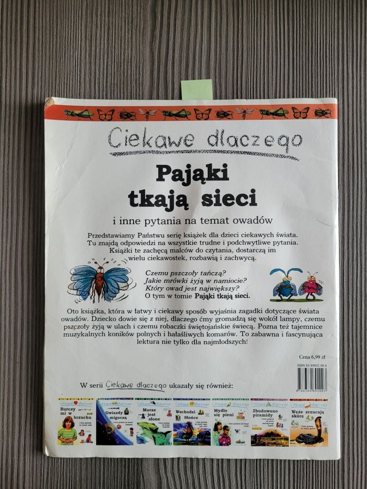 5309. "Pająki tkają sieci" Ciekawe dlaczego.