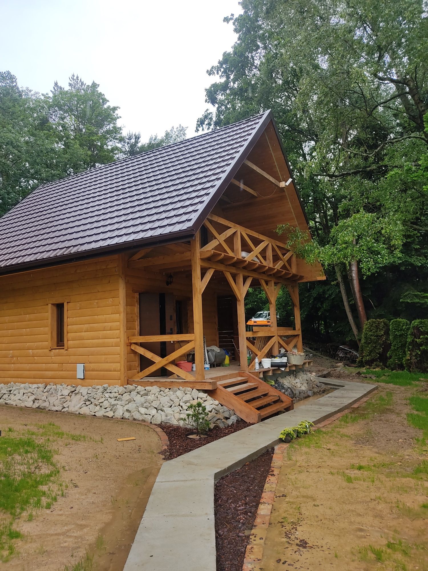 Domek z basenem jacuzzi i sauną