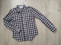 Damska taliowana koszula w kratkę H&M L.O.G.G. rozmiar S