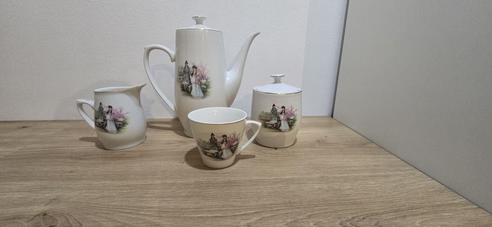 Serwis do herbaty/kawy - porcelana chińska