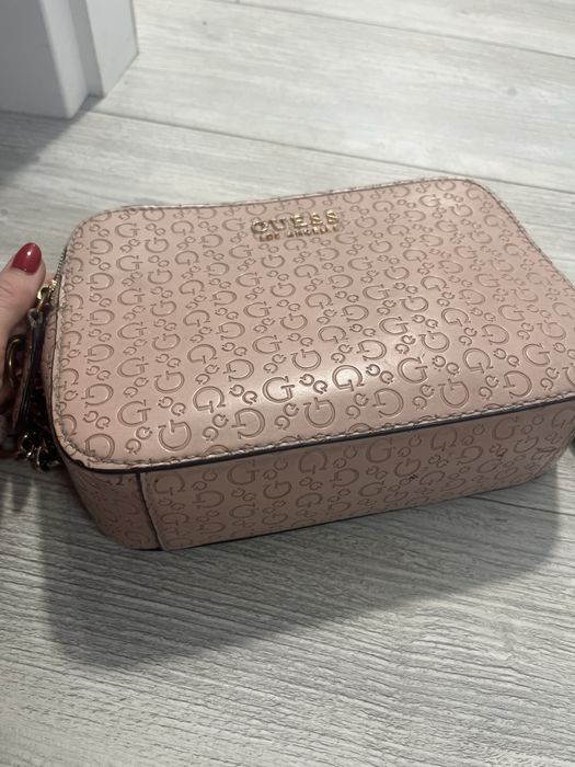 Сумка guess рожева