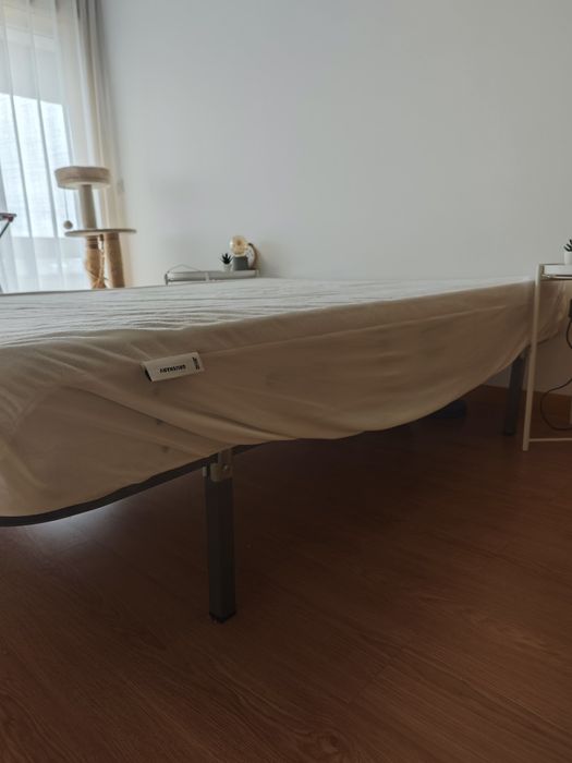 Sommier + colchão 130x180