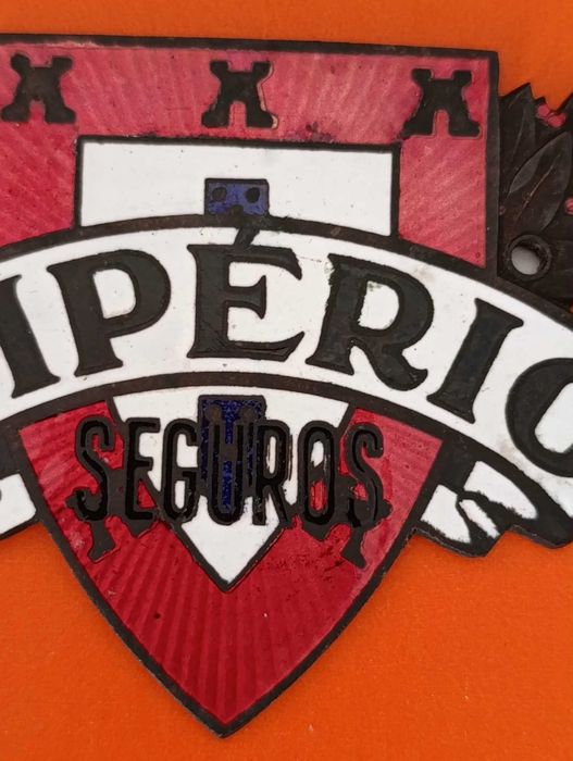 Império Seguros Placa Esmaltada