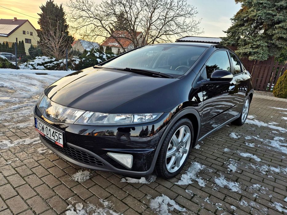 Honda Civic Honda Civic VIII 1.8 140 V-TEC 5D*1 WŁ*Serwis*Bezwypadkowy*Oryginał*
