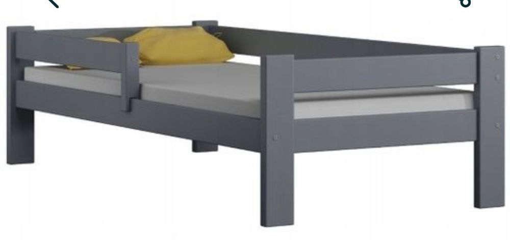 Łóżko Pawełek 180x80 z drewna sosnowego