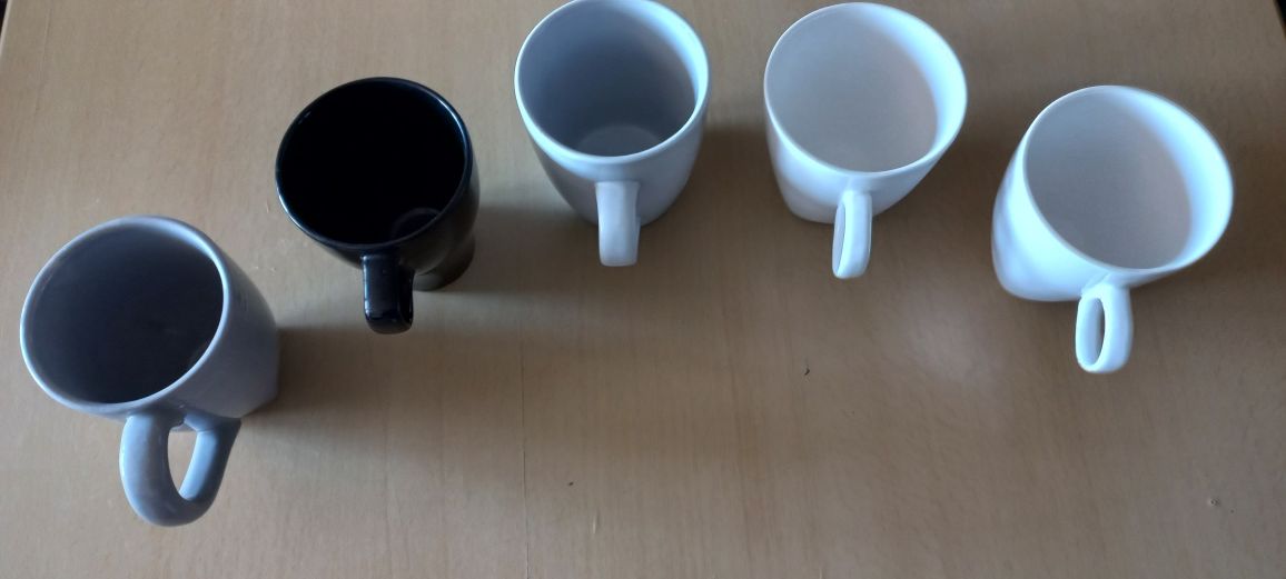 5 canecas para café