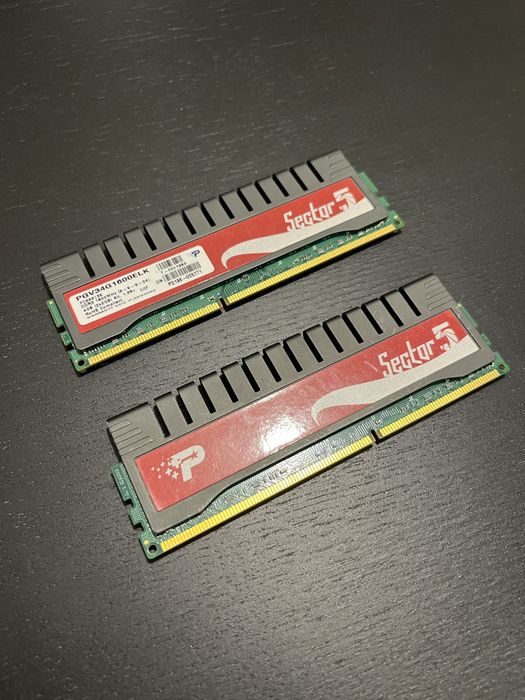 Pamięć RAM Patriot Sector5 4GB (2x2GB) 1600MHz DDR3