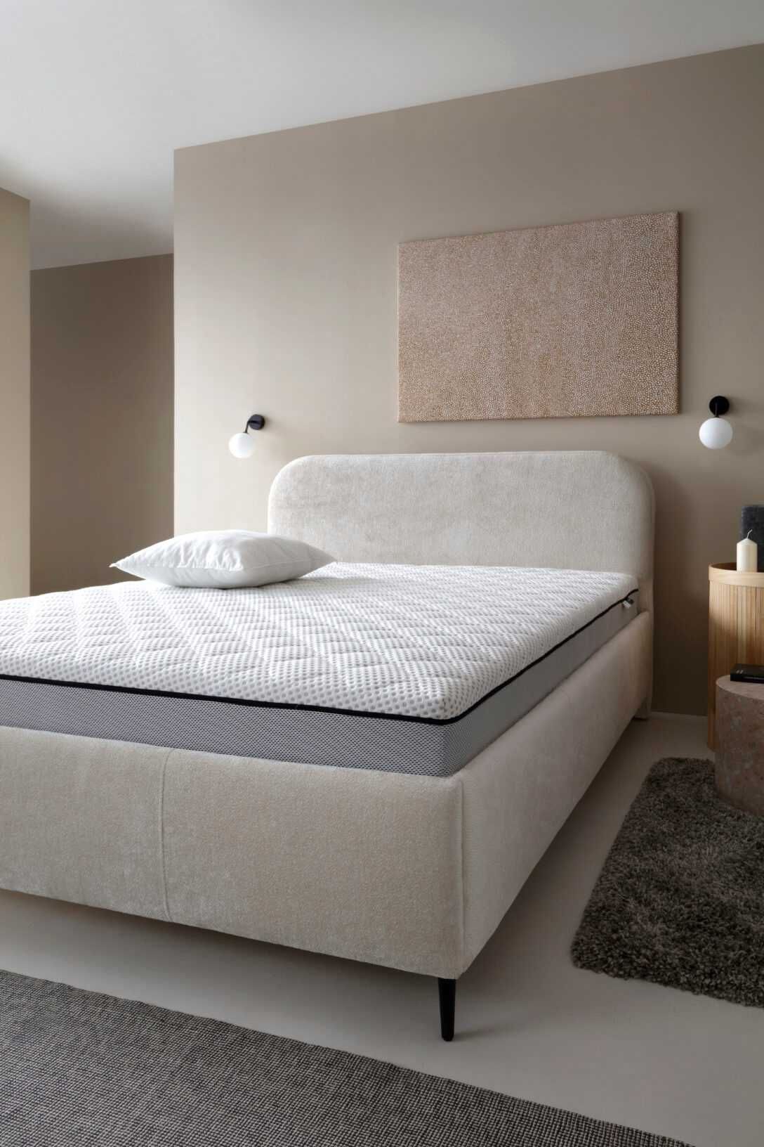 Łóżko z pojemnikiem  BENDI Comforteo 160x200