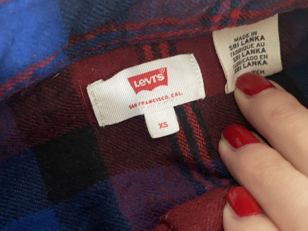 Levi’s XS koszula flanelowa męska