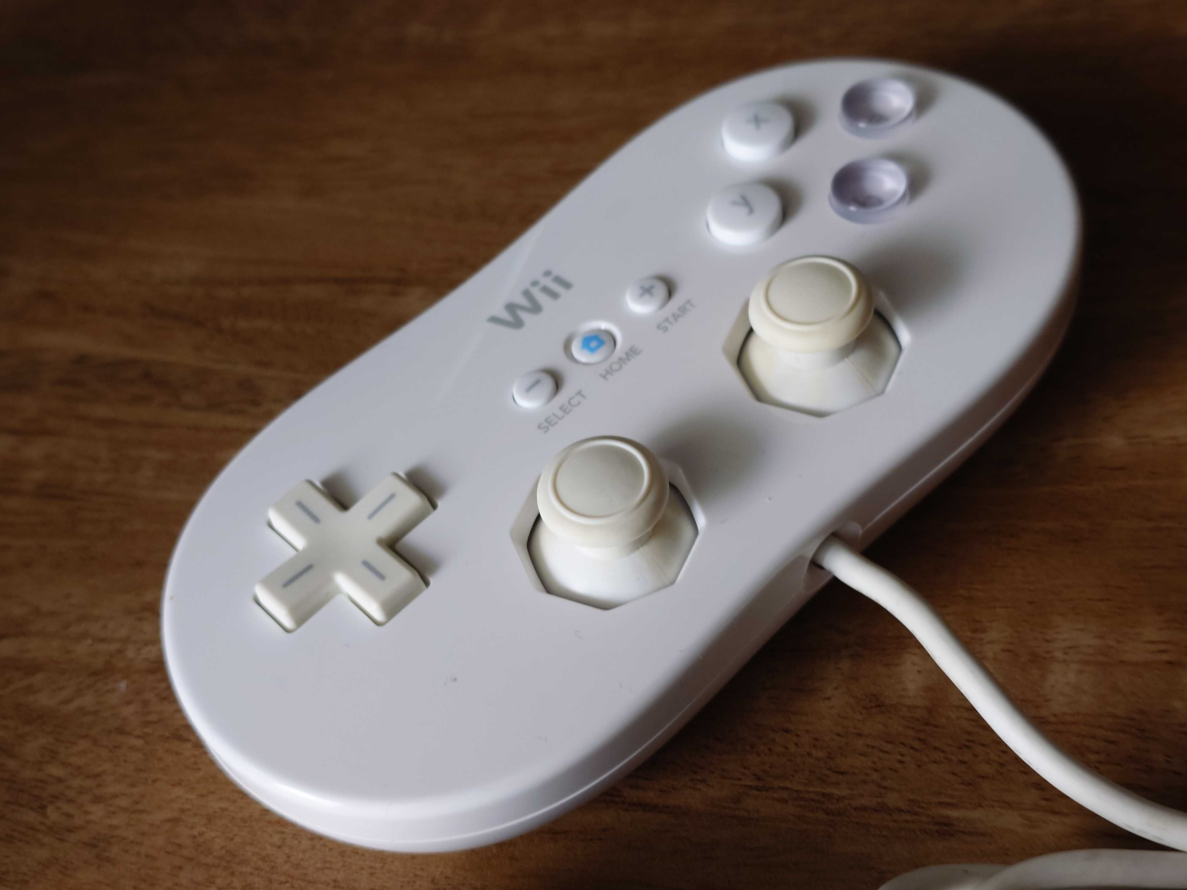 Wii Classic Controller x2 białe